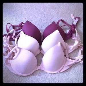 3 Bras by Pink